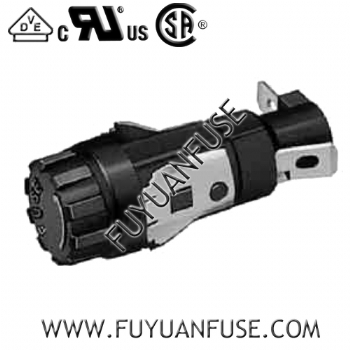 5*20面板安裝保險絲座 MF-500H VDE UR CSA 10A250V