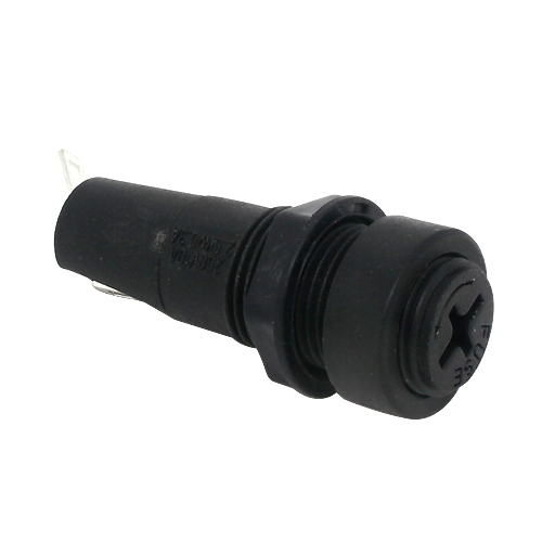 5*20面板安裝保險(xiǎn)絲座OP520 10A250V VDE UR ROHS